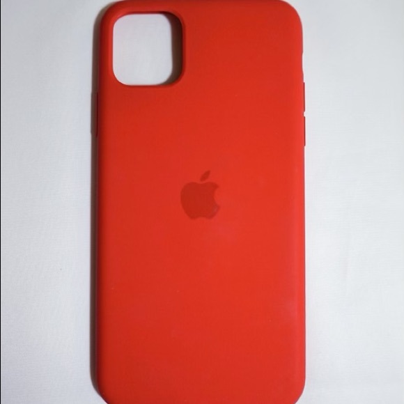 Apple Silicone Case, iPhone 11 Pro Max - (PRODUCT) Red - Picture 2 of 4